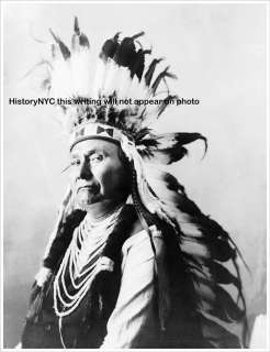 1900 CHIEF JOSEPH NEZ PIERCE PERCE INDIAN PHOTO  