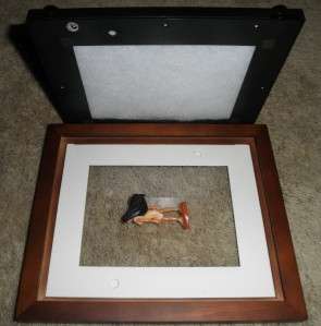 Picture Wood Frame Display box. Stores your 3D Collectibles  
