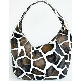 2011 Black Giraffe Print Lady Handbag Purse by FASH Limited