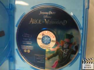 Alice In Wonderland Blu Ray Disc + Digital ONLY * More Details See 