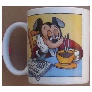 Mickey Mouse Good Morning Coffee Cup No Colorful Box Was Ever Made For 