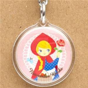  cute circular Little Red Riding Hood keychain Japan Toys & Games