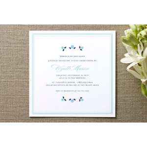  Petite Fleur Baptism and Christening Invitations Baby