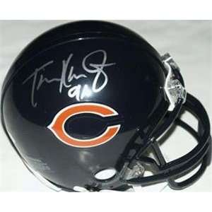 Tommie Harris autographed Football Mini Helmet (Chicago Bears)
