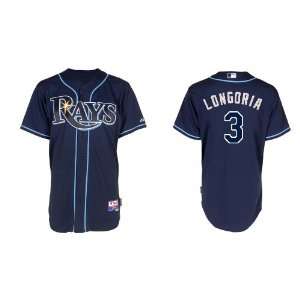  Wholesale Tampa Bay Rays #3 Longoria Blue 2011 MLB 