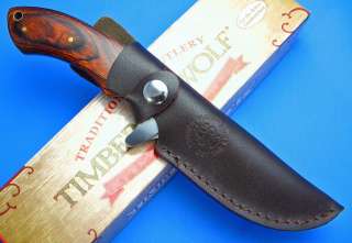 Timber Wolf Fixed Blade Bowie Hunting Knife NEW  