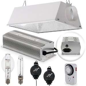   System   MH & HPS Bulbs, Ducted Hood with Glass Patio, Lawn & Garden