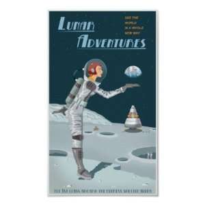  Lunar Adventures Posters