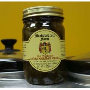 MeadowCroft Farm Old Fashioned Sweet German Pickles (12 oz) All 