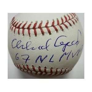  MLBPAA Orlando Cepeda 67 NL MVP Autographed Baseball 
