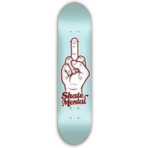  Skate Mental Team Smile My Finger Deck (8.50) Sports 
