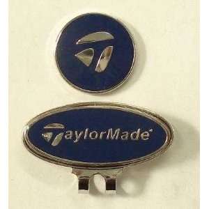  Taylormade Blue Golf Magnetic Hat Clip & Ball Marker 