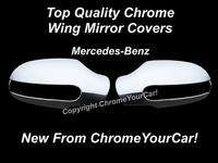 Mercedes SLK (04 10) R171 Chrome Head Light Surrounds  