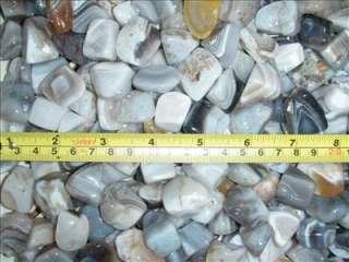   Agate Stone (small to medium size pieces)   1 Kg Lot (2.2 pound