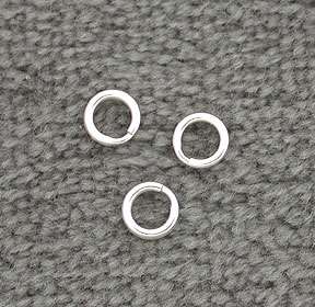 25pcs sterling silver 6mm split rings wholesale lot item 4003 25pcs 