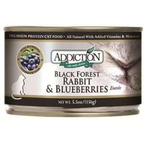  Cat Black Forest Rabbit & Blueberries