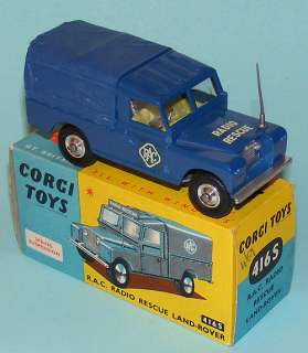 Corgi Toys #416s RAC Radio Rescue Land Rover MIB  