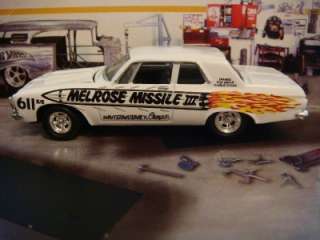 63 Plymouth Max Wedge 426 Melrose Missile III 1/64 LTD  