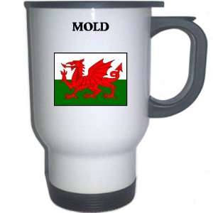  Wales   MOLD White Stainless Steel Mug 