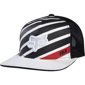  Fox Racing Winner Snapback Hat   One size fits most/White 
