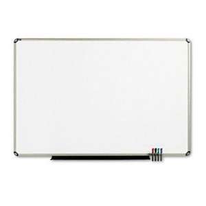 Frame Dry Erase Board, Porcelain/Steel, 72 x 48, White/Aluminum Frame 