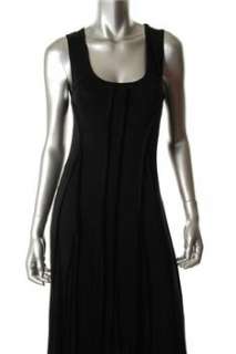 Karen Kane NEW Reverse Maxi Black Casual Dress Stretch Sale M  