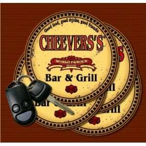  CHEEVERS Family Name Bar & Grill Coasters Kitchen 