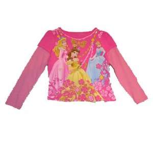   Belle Sleeping Beauty Girls Long Sleeve Shirt Size 5 