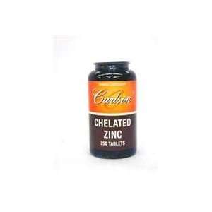  Carlson Labs Chelated Zinc 30 mg 250 tabs Health 