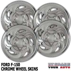    1997 2003 F 150 Chrome Wheel Skin Covers 16 inch Automotive