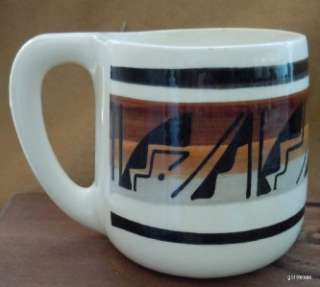 Vintage Mug Dlee Navajo Hand Painted 3  