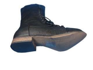 Breckelles Style Georgia 24 Color Black Combat Boot Heel 1.Inches 