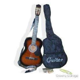 NEW 38 Acoustic Guitar Set with Lessons Gigbag & More  