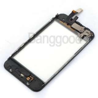For iphone 3GS Touch Screen Digitizer + Mid Frame Bezel + Home Button 
