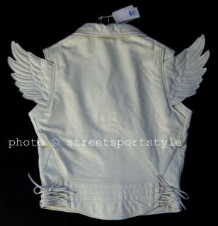   Scott Adidas Originals ObyO Leather Wings Vest Jacket Mens L Large NWT