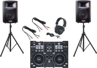 Hercules DJ 4Set / Harbinger APS12 DJ Package  