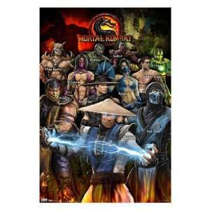  Mortal Kombat Group Poster
