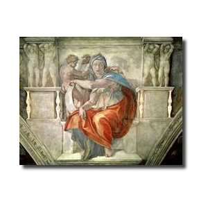  Sistine Chapel Ceiling Delphic Sibyl Giclee Print