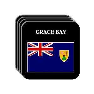 Turks and Caicos Islands   GRACE BAY Set of 4 Mini Mousepad Coasters