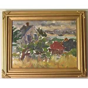  Carmel Highlands, Original Oil Painting By Victor Di Gesu 