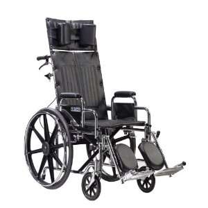  Sentra Reclining Wheelchair with Various Arm Styles and 