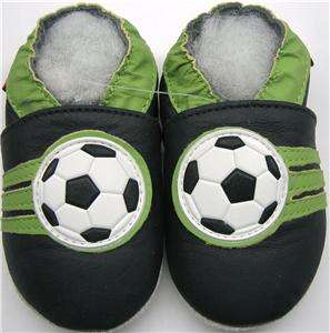 soft sole leather baby boy shoes crib shoe mini shoezoo soccer 6 12m 