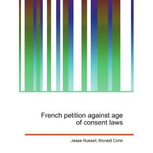  French petition against age of consent laws Ronald Cohn 