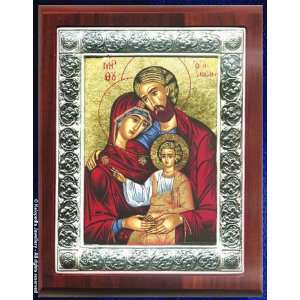  Icon of Agia Oikogeneia   Holy Family   1 pc Toys & Games