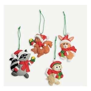  Woodland Character Ornaments