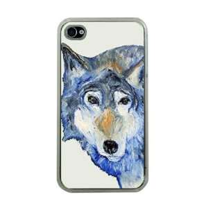  Wolf Iphone 4 or 4s Case   Clarence