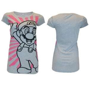     Super Mario Bros T Shirt femme Pink Mario (XS) Toys & Games