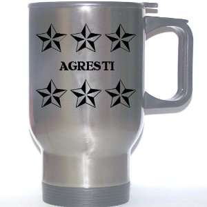  Personal Name Gift   AGRESTI Stainless Steel Mug (black 