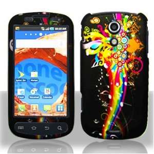  Samsung Epic 4G (Galaxy S) Musical Rainbow Rubberized Hard 