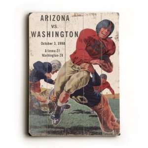  University of Arizona VS Washington , 40x30